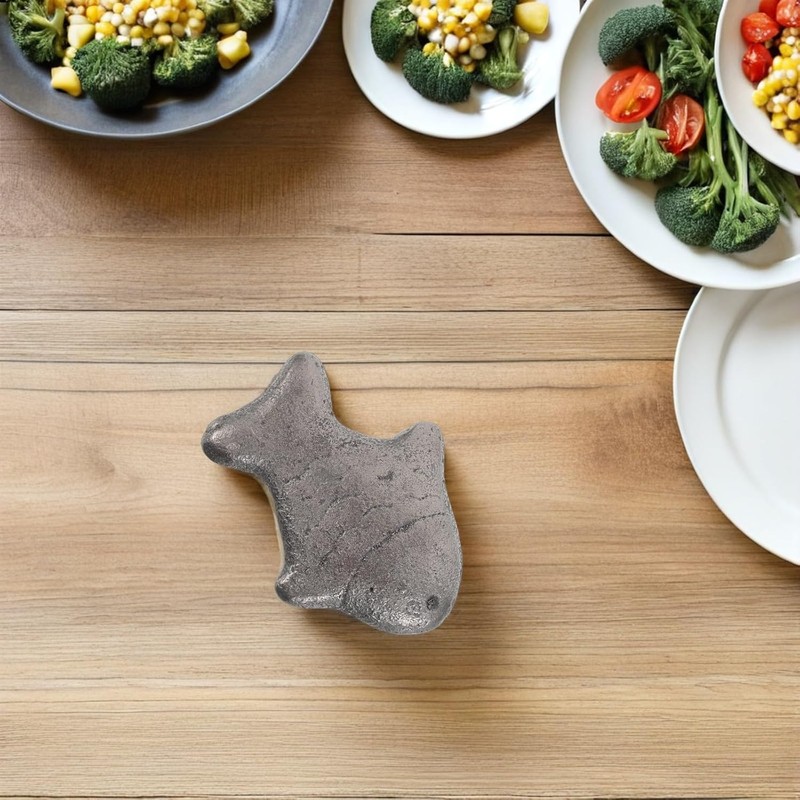 NUOBESTY Pescado de Hierro para Cocinar Seguro y Multiusos Suplemento