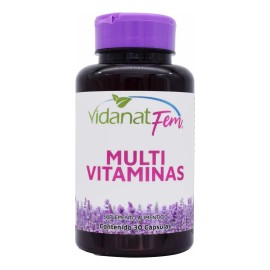 Multi Vitaminico Mujer Cápsulas Vidanat Sabor