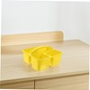 Gadpiparty Classroom Storage Organizer Basket with Compartments Pe Supply Tote