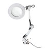 5X Magnifying Glass Clip On LED Tattoo Desk Lamp USB