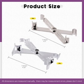 Swpeet 2Pcs Fuel & Air Conditioning Line Disconnect Tool Quick Disconnect Tool Kit, Release Spring Couplings on Fuel & Air Conditioning Line Disconnect Scissor and Fuel Line Disconnect Tool