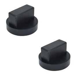 To all Genie Joint Rubber Jack Adapter Lifting Jack Jack Jack Pad (Black, 2 Pieces, Benz)