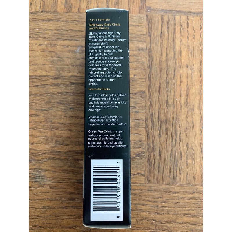 Skin Nutrients Age Defy Dark Circles And Puffiness Serum
