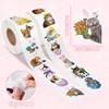 E1mity 2 Rolls Easter Stickers Cute Memes, 1000 Pieces Realistic