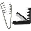 1 Pcs Professional Texture Comb and 1 Pcs Folding Comb,