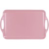 Calypso Basics Melamine Rectangular Serving/Ottoman Tray, Pink