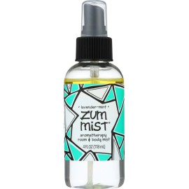 Zum 100 Pure Essential Oils Aromatherapy Room And Body Mist 4 Fl Oz Green Spray