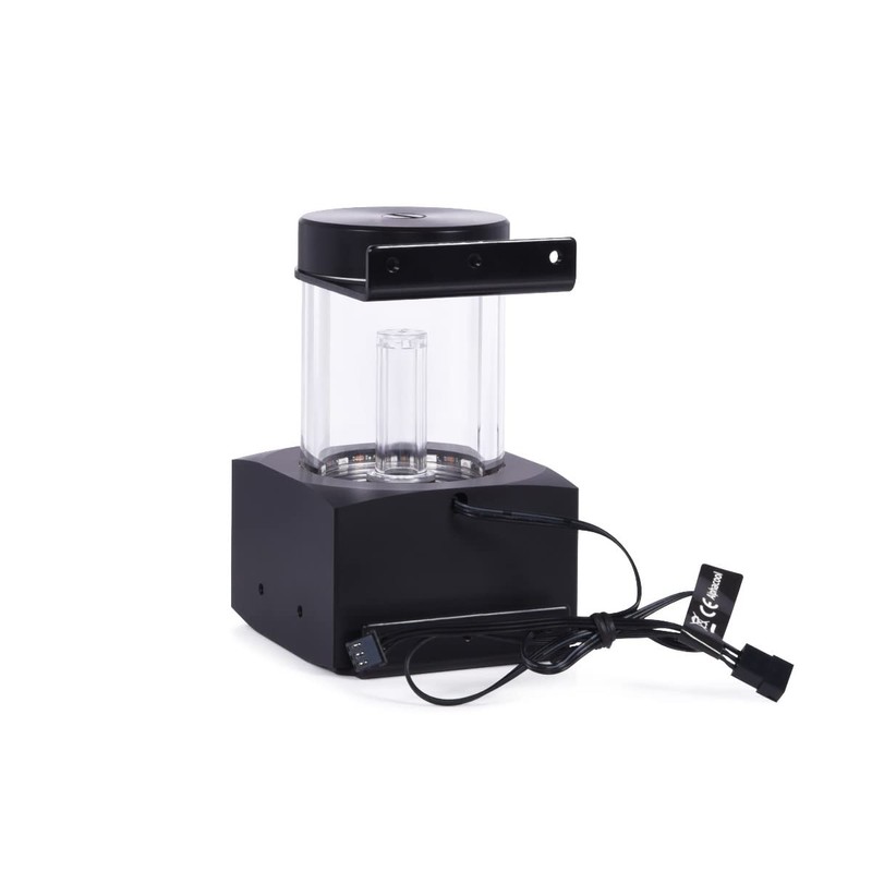 Alphacool Core 100 Aurora ARGB Expansion Tank, Acrylic, Black