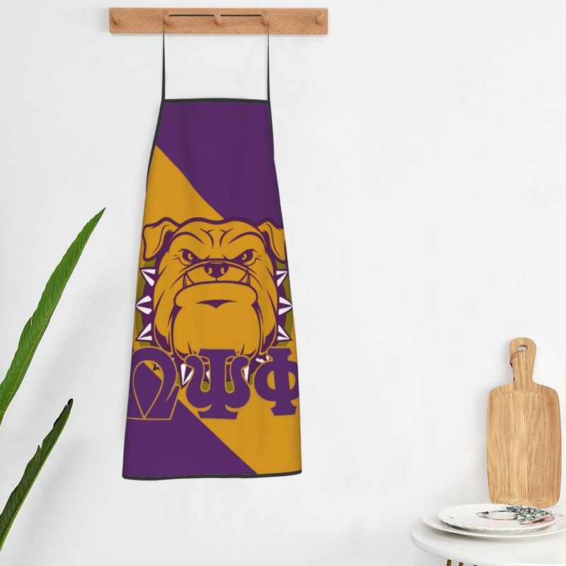 Psi Phi Kitchen Apron Waterproof For Men Women Cooking Bbq