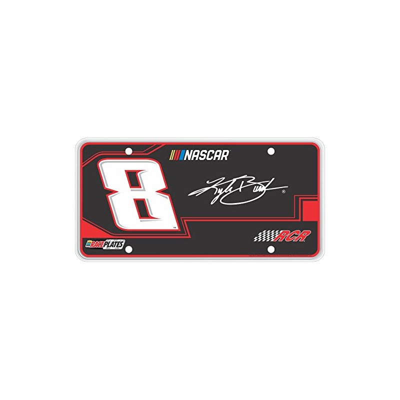 Race Plates #8 Kyle Busch Signature Series Souvenir License Plate