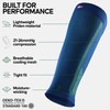 DANISH ENDURANCE Graduated Calf Compression Sleeves 21-26 mmHG for Men
