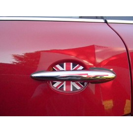 British Flag Union Jack Car Door Handle Scratch Guard Protector Fits All 2 pcs