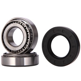 XiKe 1 Set Fits for 25mm Axles Trailer Wheel Hub Bearings Kit, 30205 Bearings and Seal TC 30x52x10mm, Rotary Quiet High Speed and Durable for Tapered Roller Bearings.