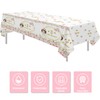 HIPVVILD Mi Bautizo Baptism Tablecloth Party Decorations for Girls, 3