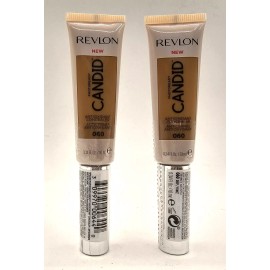 REVLON Lot of 2 Revlon PhotoReady Candid Antioxidant Concealer, Deep 060.