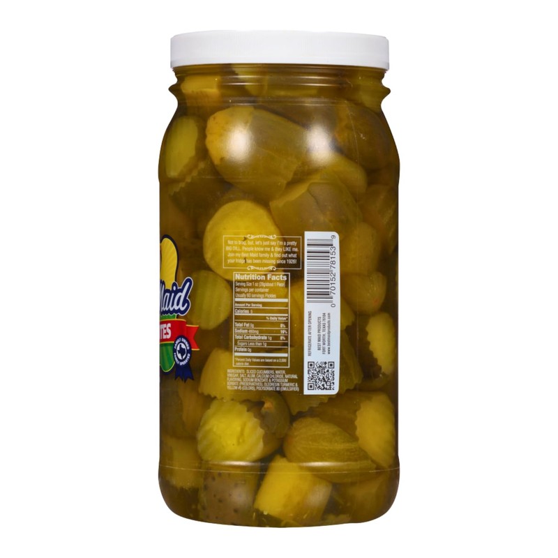 Best Maid Products Dilly Bites 80 Ounce - Bite Size