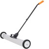 Unbranded 36'' Rolling Magnetic Pick-Up Sweeper for Nails Needles Screws