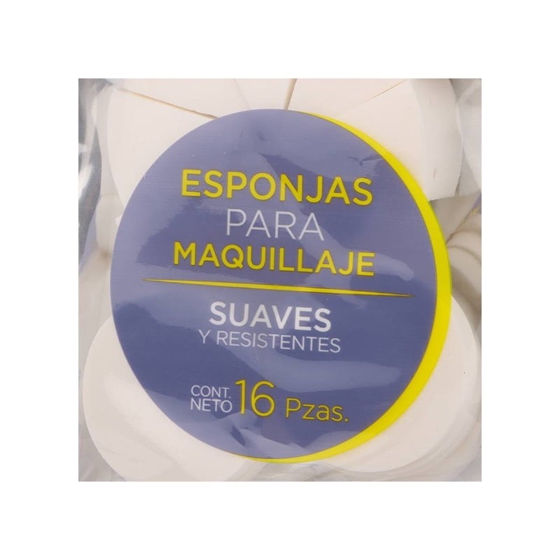 Esponjas para maquillaje Cosmetic Lab Total Beauty suaves y resistentes