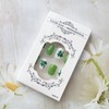Green Shamrock Press on Nails St. Patrick Day Fake Nails,