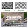 GENIMO 5x8 Outdoor Rug Waterproof, Reversible Mats, Outdoor Area Rug,