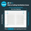 EZ-FLO 8 x 6 Inch (Duct Opening) Air Vent Cover