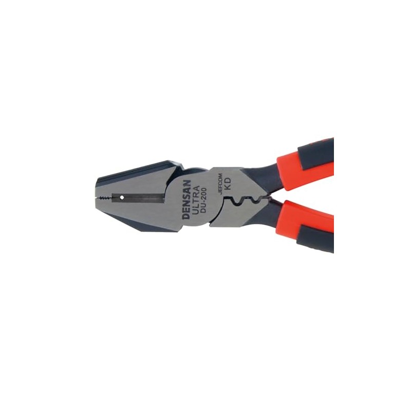 Densan DU-200 Powerful Ultra Pliers, Multi-functional Reamer, Stripper, VVF Wire