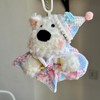 Blind Box: Handmade Puppy Plush Keychain Phone Charm Car Charm,West