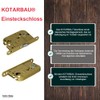 KOTARBAU® Mortise Lock 72/45 mm for Interior Doors Universal PZ