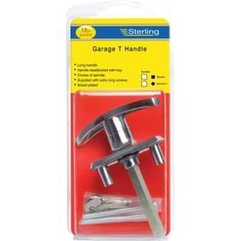 Sterling GT01 Garage T Handle, Silver