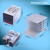Twidec/MV100-B10 Digital Display PID Temperature Controllers Thermostat Regulator AC 85V