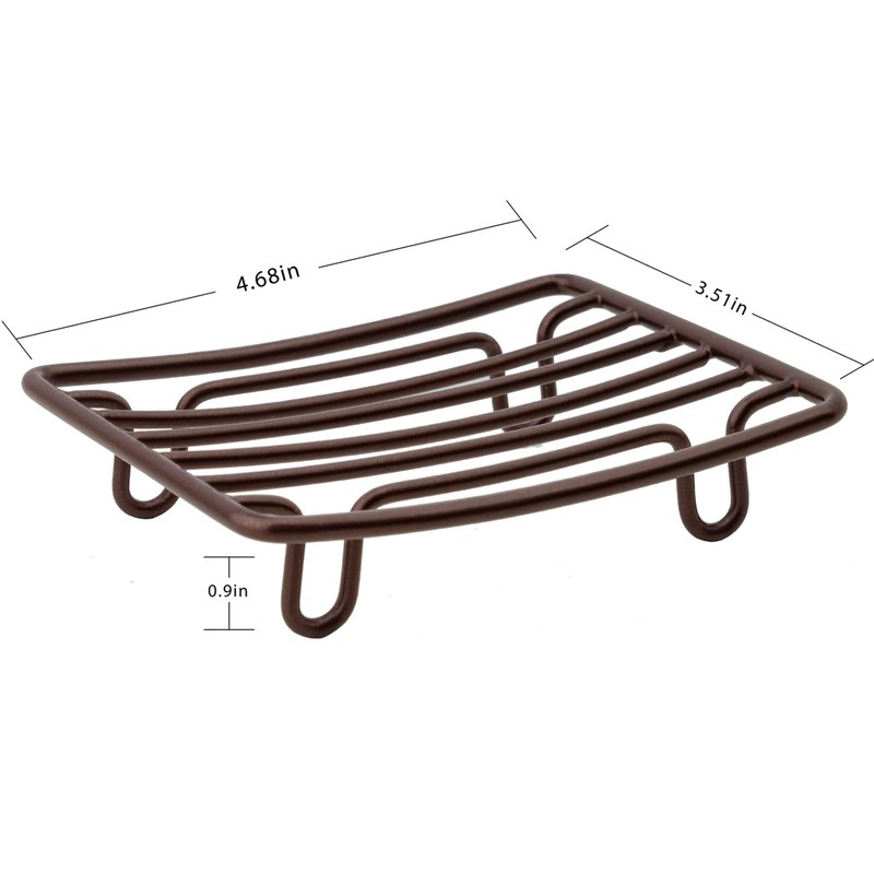 GUUKAR Bar Soap Dish Holder for Shower Bathroom Stainless Steel