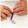 Gatuida 100 Pcs Mini Acrylic Pacifiers for Shower Games Reusable