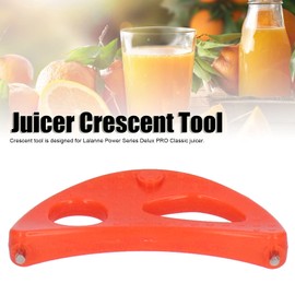 Juicer Half Moon Tool, Juicer Accessories for Jack Lalanne Power Juicer, Compatible with Delux PRO Classic CL003AP E1188 E1189 MT1000, Juicer Crescent Part (Orange)