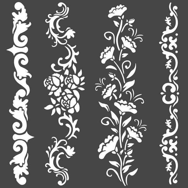 STAMPERIA KSTDQ54 STENCIL 18 x 18 cm Thick Stencil 18