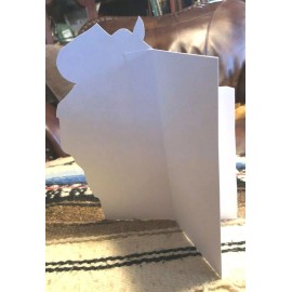 Roy Rogers, Dale Evans and Trigger Western Tabletop Display Standee 9 1/2" Tall