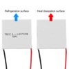 MECCANIXITY TEC1-12709 Semiconductor Refrigeration Tablets 15.8V 9A 78W Heatsink Thermoelectric