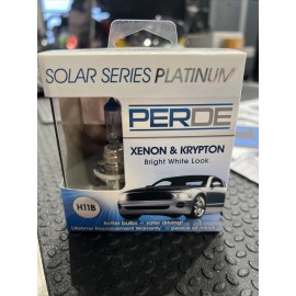 PERDE Solar Series Platinum H11B Xenon-Enhanced Halogen Bulbs Left & Right Pair