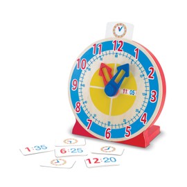 Melissa & Doug Turn and Tell Clock