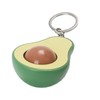 COSSIKA Fun Keychain Avocado Stress Relief Keychain Avocado Massage Bead