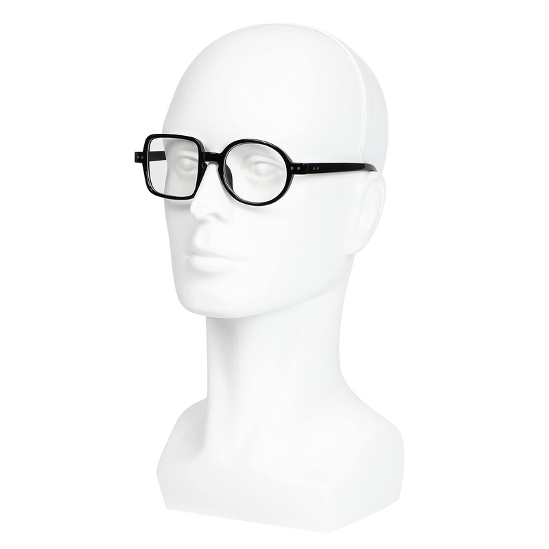 Harugio Date Glasses, Asymmetric, Unique, Asymmetric Frame, Stylish, Black