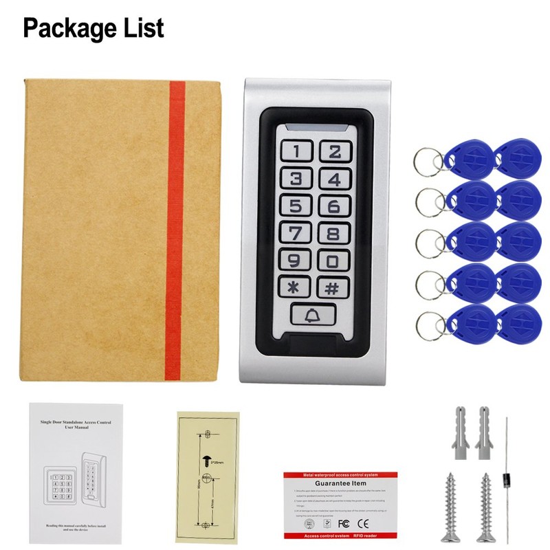 XYBkey Keyboard Door Opener Access Control Waterproof RFID Keychain Smart