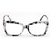Women Big Lens Butterfly Reading Glasses - Fun Cateye Clear