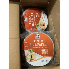 52USA Box of 14 - 52USA Rice Paper, 3 Pack, Rice Paper Wrappers (102 Sheets Per Pack)