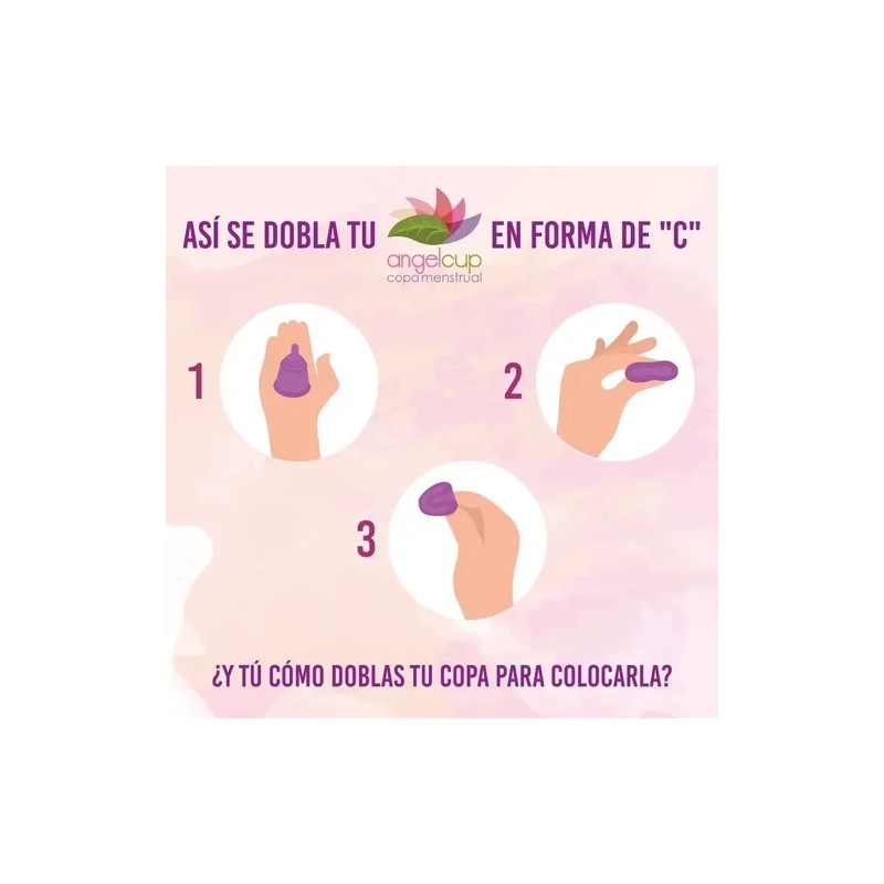2 Copa Menstrual Angel Cup (chgde) 2 Vasos Esterilizador