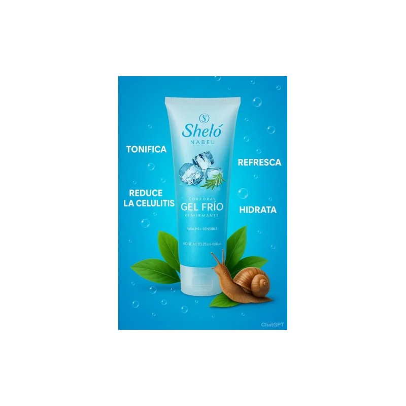 Kit Cuidado Corporal Gel Frío+hielo Mineral+therapygel Shelo