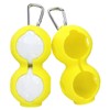 Emsing SID05-YE Golf Ball Case with 8 Colors, Includes Carabiner,