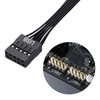 MZHOU Dual USB 2.0 Header Splitter - 9-Pin Motherboard Male