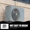 DOITOOL Air Conditioner Drain Pan 17.32X15.75 Inch Galvanized Metal Ac
