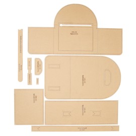 9Pcs Backpack Acrylic Template Transparent Lightweight Acrylic Template for DIY Handicrafts