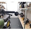 PAIR Of High Quality Black CNC Machined Aluminium Round Bar